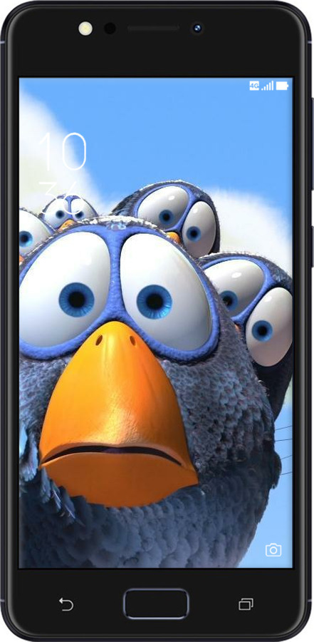 Силіконовий чехол Angry Birds для Asus ZenFone 4 Max ZC520KL - 6008u-1242 изображение 
