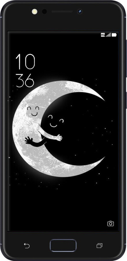 Силіконовий чехол Місячні обійми для Asus ZenFone 4 Max ZC520KL - 6508u-1242 изображение 