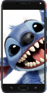 3D пластиковий матовий чехол Стіч для Asus ZenFone 4 Max ZC554KL - 6684m-1035 изображение 