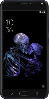 Силиконовый чехол С изображением скелета для Asus ZenFone 4 Max ZC554KL - 6537u-1035 изображение 