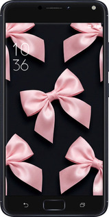 Силиконовый чехол Coquette Ribbons Dark Coquette для Asus ZenFone 4 Max ZC554KL - 6767u-1035 изображение 