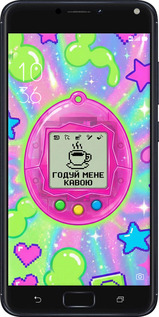 Силиконовый чехол Y2K Aesthetic Retro Pet: Годуй мене кавою для Asus ZenFone 4 Max ZC554KL - 6784u-1035 изображение 