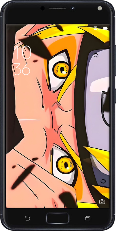 Силиконовый чехол Наруто 2 для Asus ZenFone 4 Max ZC554KL - 6297u-1035 изображение 