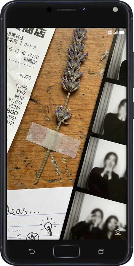 Силіконовий чехол Aesthetic Scrapbook Collage для Asus ZenFone 4 Max ZC554KL - 6773u-1035 изображение 