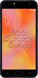 Силиконовый чехол Aura Gradient Main Character Energy Aesthetic Y2K для Asus ZENFONE 4 SELFIE / ZD553KL - 6783u-1241 изображение 