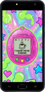 Силиконовый чехол Y2K Aesthetic Retro Pet: Годуй мене кавою для Asus ZENFONE 4 SELFIE / ZD553KL - 6784u-1241 изображение 