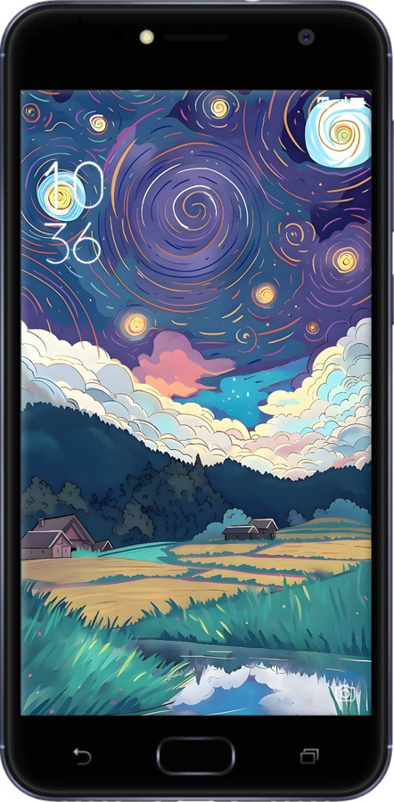 Силіконовий чехол Креативний арт для Asus ZENFONE 4 SELFIE / ZD553KL - 6322u-1241 изображение 