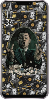 Силиконовый чехол Волк с валл стрит для Asus Zenfone 5 ZE620KL - 6287u-1554 изображение 