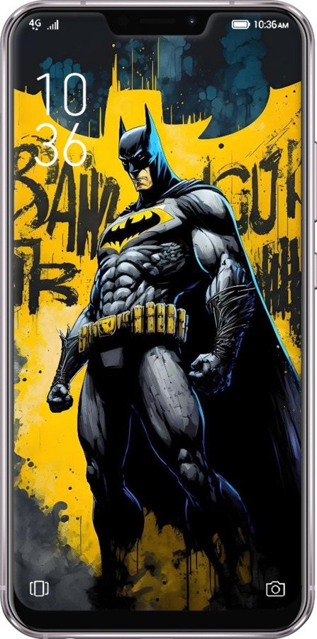 Силіконовий чехол Бетмен для Asus Zenfone 5 ZE620KL - 6290u-1554 изображение 