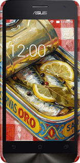 3D пластиковый глянцевый чехол Vintage Sardine Tin Phone для Asus Zenfone 5 - 6772c-81 изображение 