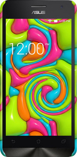 3D пластиковый глянцевый чехол Y2K Jelly Dream для Asus Zenfone 5 - 6780c-81 изображение 