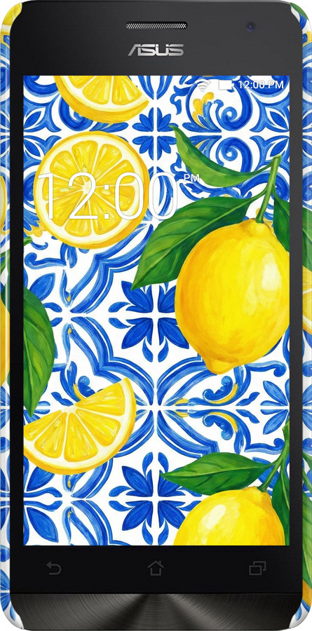 3D пластиковый глянцевый чехол Grocery Girl Italian Summer для Asus Zenfone 5 - 6766c-81 изображение 