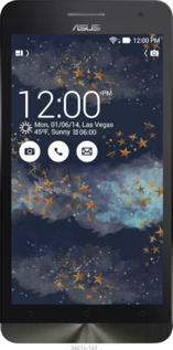 Силиконовый чехол Ночь золотые звезды для Asus ZenFone 6 A600CG - 5421u-143 изображение 