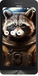 Силіконовий чехол Єнот-австронавт для Asus ZenFone 6 A600CG - 5581u-143 изображение 