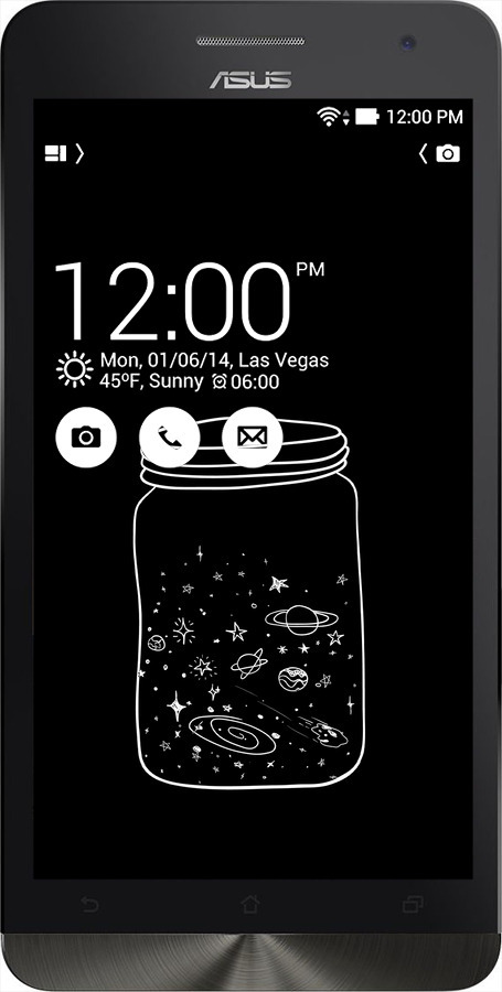 Силіконовий чехол Космос в банці для Asus ZenFone 6 A600CG - 4297u-143 изображение 