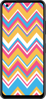 Силиконовый чехол Шеврон v2 для Asus Zenfone 9 - 1057u-2842 изображение 