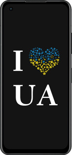 Силиконовый чехол I love UA для Asus Zenfone 9 - 1112u-2842 изображение 