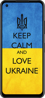 Силиконовый чехол Keep calm and love Ukraine v2 для Asus Zenfone 9 - 1114u-2842 изображение 
