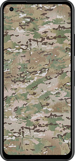 Силиконовый чехол Камуфляж v5 для Asus Zenfone 9 - 1201u-2842 изображение 