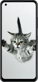 Силіконовий чехол Літаюче кошеня для Asus Zenfone 9 - 2322u-2842 изображение 