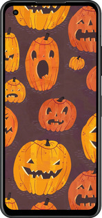Силиконовый чехол Тыквы на Хеллоуин для Asus Zenfone 9 - 233u-2842 изображение 
