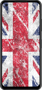 Силиконовый чехол Флаг Великобритании 1 для Asus Zenfone 9 - 386u-2842 изображение 
