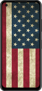 Силиконовый чехол Флаг США для Asus Zenfone 9 - 395u-2842 изображение 