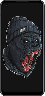 Силиконовый чехол Обезьяна в ярости для Asus Zenfone 9 - 4137u-2842 изображение 