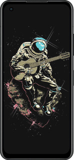 Силиконовый чехол Космонавт с гиратой для Asus Zenfone 9 - 4138u-2842 изображение 