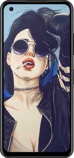 Силиконовый чехол Девушка на стиле для Asus Zenfone 9 - 4151u-2842 изображение 