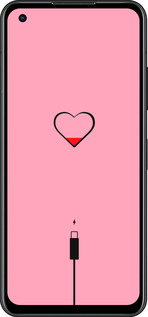 Силиконовый чехол Подзарядка сердца1 для Asus Zenfone 9 - 4275u-2842 изображение 