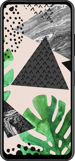 Силіконовий чехол Монстера для Asus Zenfone 9 - 4304u-2842 изображение 