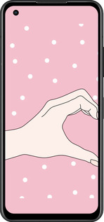 Силиконовый чехол Половинка сердца для Asus Zenfone 9 - 4340u-2842 изображение 