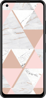 Силиконовый чехол Мраморная симметрия для Asus Zenfone 9 - 4344u-2842 изображение 