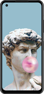 Силиконовый чехол Микеланджело для Asus Zenfone 9 - 4500u-2842 изображение 