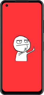 Силиконовый чехол Мем для Asus Zenfone 9 - 4578u-2842 изображение 