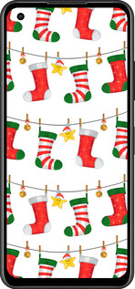 Силиконовый чехол Новогодний 9 для Asus Zenfone 9 - 4622u-2842 изображение 