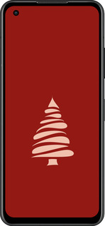 Силиконовый чехол Новогодний 15 для Asus Zenfone 9 - 4628u-2842 изображение 