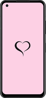 Силіконовий чехол Серце 1 для Asus Zenfone 9 - 4730u-2842 изображение 