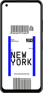 Силиконовый чехол New York для Asus Zenfone 9 - 4861u-2842 изображение 