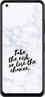 Силиконовый чехол Рискнуть или потерять шанс для Asus Zenfone 9 - 4866u-2842 изображение 