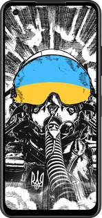 Силиконовый чехол Призрак Киева v3 для Asus Zenfone 9 - 5307u-2842 изображение 