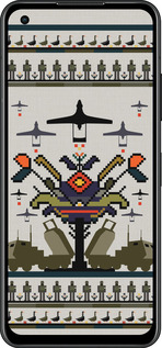 Силиконовый чехол Вышиванка UA для Asus Zenfone 9 - 5446u-2842 изображение 