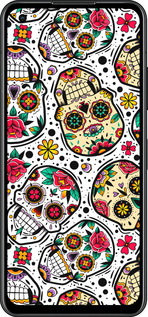 Силіконовий чехол Черепи для Asus Zenfone 9 - 5471u-2842 изображение 