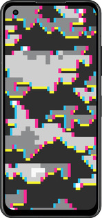 Силиконовый чехол Пиксельный камуфляж для Asus Zenfone 9 - 5481u-2842 изображение 