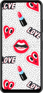 Силиконовый чехол Стикеры v3 для Asus Zenfone 9 - 5502u-2842 изображение 