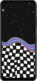 Силиконовый чехол Абстрактный космос для Asus Zenfone 9 - 5512u-2842 изображение 