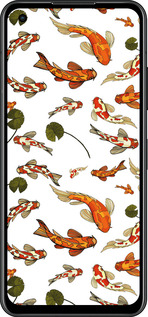 Силіконовий чехол Риби Кої для Asus Zenfone 9 - 5535u-2842 изображение 