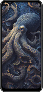 Силиконовый чехол Осьминог для Asus Zenfone 9 - 5551u-2842 изображение 