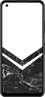 Силиконовый чехол Мраморный шеврон для Asus Zenfone 9 - 5570u-2842 изображение 